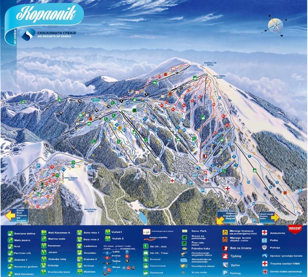 Apartment Marija- Kopaonik Centar Eksteriør bilde